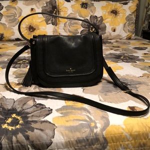 Leather crossbody purse by Kate Spade